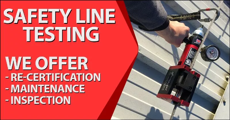 Safety Line Testing Bradford Industrial Roofing - Bradford, West Yorkshire